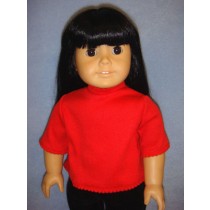 T-Shirt for 18" Doll - Red