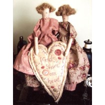 Vintage Friends Cloth Doll Pattern
