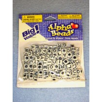 lWhite Alpha Beads 6mm Cube 160 pcs