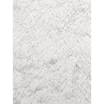 White Shaggy Cuddle Fabric - 1 Yd
