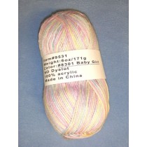 Yarn - Baby Girl - 6 oz Acrylic