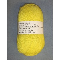 Yarn - Baby Maize - 6 oz Acrylic