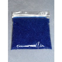 1 - 1.25mm Navy Blue Glass Beads - 2 oz.