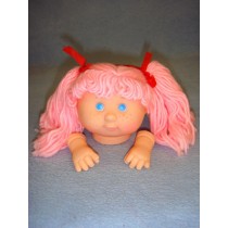 |3 3_4" Head - Tiny Teeter Tot Girl w_Pink Hair