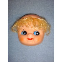 |4" Cookie Face w_Blond Hair