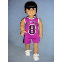 |Basketball Outfit for 18" Dolls