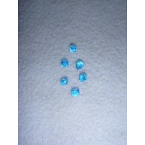 |Buttons - Glass Bead - 2mm Blue