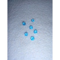 Buttons - Glass Bead - 4mm Blue