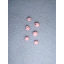 Buttons - Glass Bead - 5mm Pink