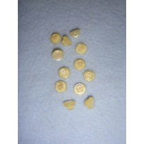 Buttons - Shank - 1_4" Cream Pearl