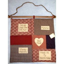 |Country Patchwork Collection: Betsy's Wall Hanging