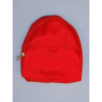 Doll Backpack - Red Nylon