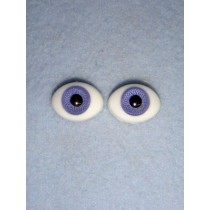 Doll Eye - Flat Back Glass - 10mm Lavender