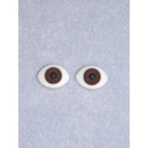 Doll Eye - Paperweight - 20mm Dk Brown
