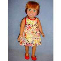 Floral Dress for 18" Doll