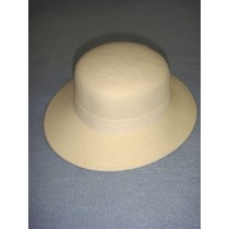 |Hat - 100% Wool - 13 1_4" Cream