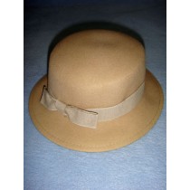 |Hat - 100% Wool - 17" Beige