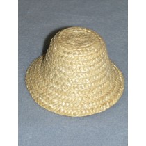 |Hat - Straw - 4 1_2" Natural