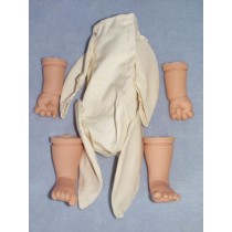 Infant Body Pack - Translucent - 19" Doll