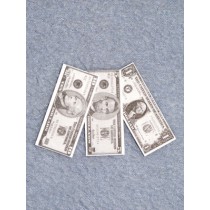 Mini - Paper Money - 1 1_2" long Pk_3