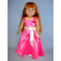 Pink Party Dress - 18" Dolls
