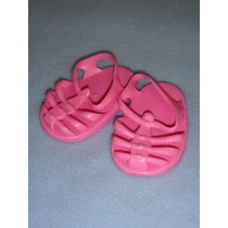 |Sandal - Jellies - 2 3_4" Pink