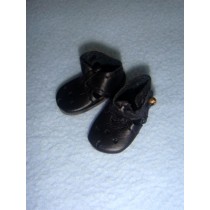 Shoe - Ankle Strap w_Cutouts - 1 3_8" Black