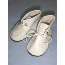 Shoe - Baby Tie - 3 1_2" White