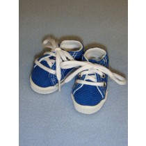 Shoe - Canvas Sneaker - 2 1_2" Dark Blue