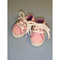Shoe - Canvas Sneaker - 2 1_2" Pink