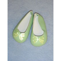 Shoe - Fancy Slip-On - 3 7_8" Light Green