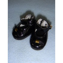 Shoe - Mary Jane - 1 3_4" Black