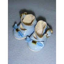 Shoe - Mary Jane - 1 5_8" Light Blue
