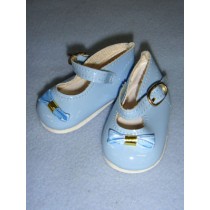 Shoe - Mary Jane - 2 1_8" Light Blue