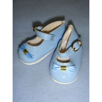 Shoe - Mary Jane - 2 5_8" Light Blue