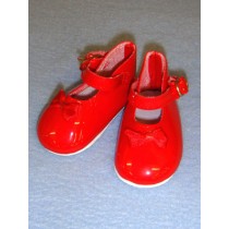 Shoe - Mary Jane - 3 1_2" Red