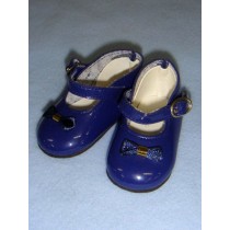 Shoe - Mary Jane - 3 1_4" Navy Blue