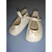 Shoe - Mary Jane - 4 1_2" White