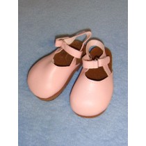 Shoe - Mary Jane Clogs - 3 7_8" Pink