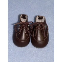 Shoe - Oxford - 2 1_8" Brown