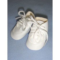 Shoe - Plain Toddler - 2 1_8" White