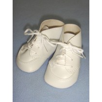 Shoe - Plain Toddler - 3 1_4" White