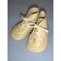 Shoe - Plain Toddler - 3" Cream