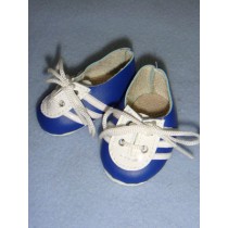 |Shoe - Tennis - 2" Blue_White