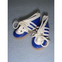Shoe - Tennis - 2" Blue_White