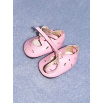 Shoe - Tie - 1 1_4" Pink