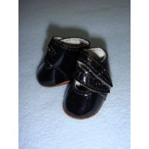 |Shoe - Two-Strap Patent - 1 3_4" Black