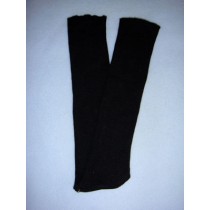 Stocking - Long Plain Nylon - 21-24" Black 6