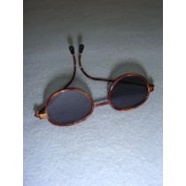 Sunglasses - 3" Tortoise Wire