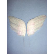 |White Feather Wings - 4 1_2" 2 pcs